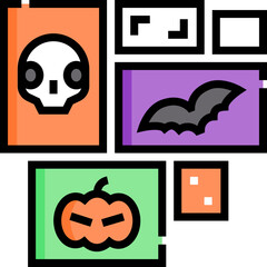 Halloween theme party days  in mouth October