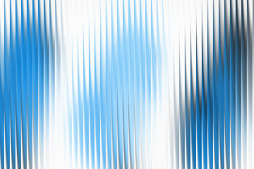 Abstract blue and white vertical lines with gradient effect