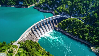 Hydroelectric Dam Power Harnessing Nature's Flow for Sustainable Energy