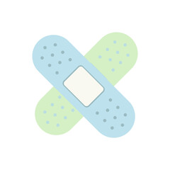 絆創膏のイラスト素材