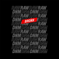 raw denim graphic