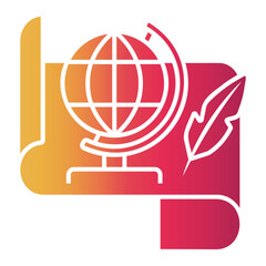 history Gradient icon