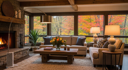Fototapeta premium interior of a luxury hotel