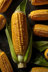 Juicy Grilled Corn Cob