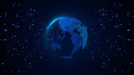 World map global network analysis information concept - Powered by Adobe