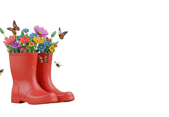 bouquet of flowers in a vase