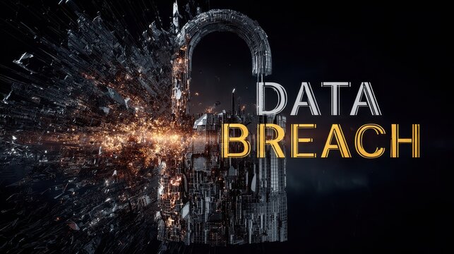 Fractured digital lock data breach security