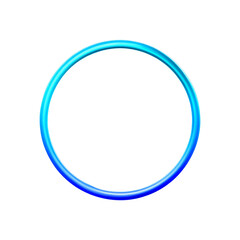 Circular Blue Gradient Design Element for Creative Projects and Graphic Designs