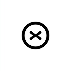 Obraz premium Close icon outline