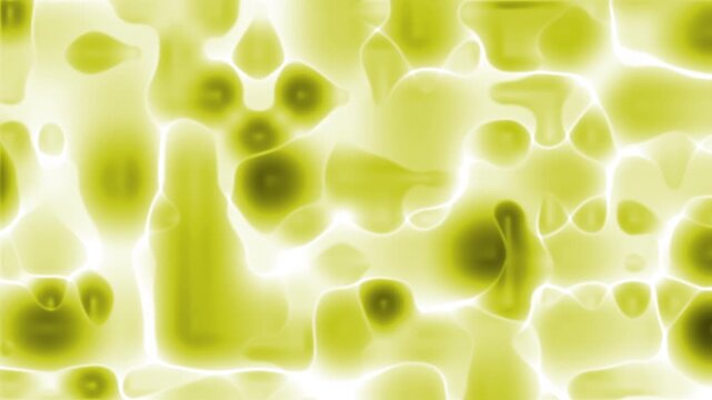 Yellow and white fluid abstract pattern perfect for backgrounds, advertising, packaging, and creative design projects that require a modern aesthetic.