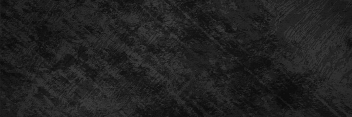 Dark grey black textured concrete wall background
