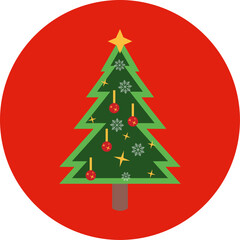 Christmas Tree Icon 