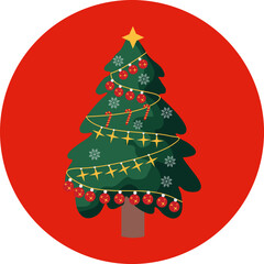 Christmas Tree Icon 
