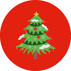 Christmas Tree Icon 