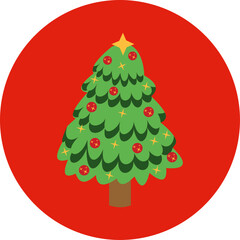 Christmas Tree Icon 
