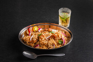 ビリアニ　アジアのまぜごはん　Chicken Biryani Asian Mixed Rice