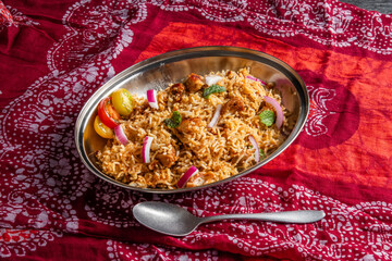 ビリアニ　アジアのまぜごはん　Chicken Biryani Asian Mixed Rice