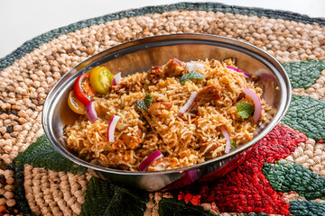 ビリアニ　アジアのまぜごはん　Chicken Biryani Asian Mixed Rice