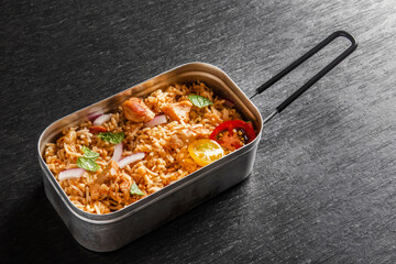 ビリアニ　アジアのまぜごはん　Chicken Biryani Asian Mixed Rice