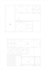 Built-in Pantry Cabinet Design with Dining Area Sink and Small Kitchen Storage