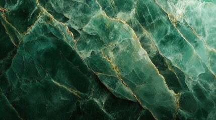 Dark Green Marble Texture Material Map: Natural Veins and Glossy Finish for Interior Design, 3D Modeling and Commercial Space Decoration