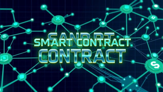 abstract technology background with binary code