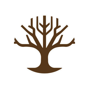 Tree Rings  logo icon illustration flat