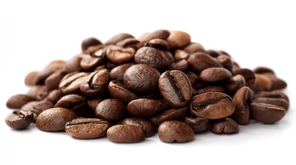 Fototapeta premium Pile of coffee beans