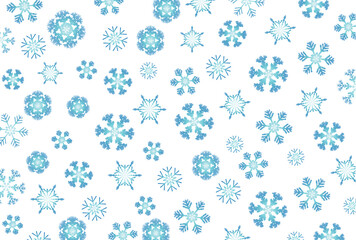 雪　クリスマス　冬　光　背景