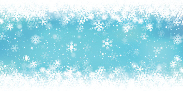 雪　クリスマス　冬　光　背景