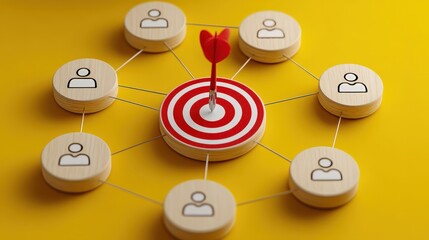 Target Audience Engagement Strategies for Business Success with Visual Representation