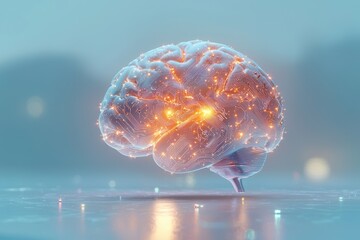 Fototapeta premium Exploring the Brain: A Digital Future in Pharmaceutical Drug Discovery with Advanced Technologies and Innovations