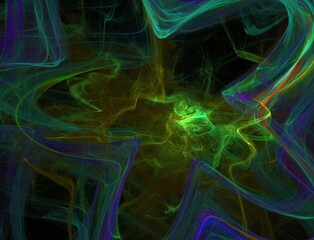 Imaginatory fractal abstract background Image