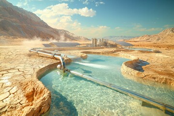 Exploring the Interconnection of Climate Change, Renewable Energy, and Green Finance in Desert Landscapes