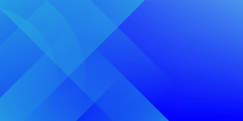 Blue gradient abstract circle and geometric shape background vector design