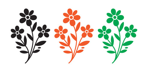 PrintVibrant botanical illustrations for decoration