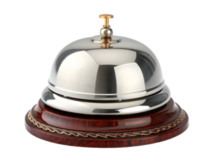 Call bell isolated on white or transparent background
