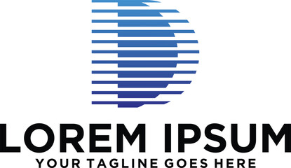 Letter D Construction Financial logo