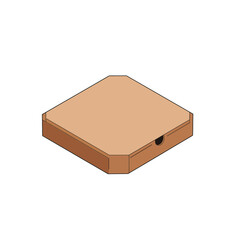 Minimalist Smart Home Electronic Device with Simple Brown Geometric Design on White Background