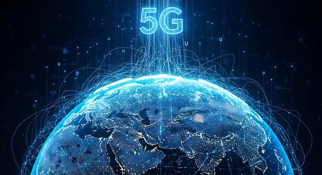Global 5G Network Technology.