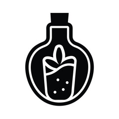 Ginger Infusion Icon Vector Illustration