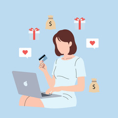 Outdoor Fitness and Exercise Vector Illustration