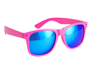  Pastel Pop Art Sunglasses Icon on Vibrant Yellow Background