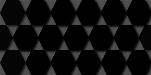 Fototapeta premium Abstract diamond style minimal blank cubic. Geometric pattern illustration. Geometric pattern with hexagons is pictured with pink tones in the honeycomb. Wall background of lattice Seamless Pattern. 