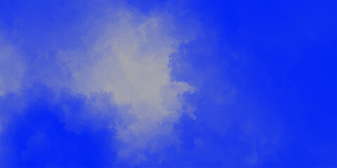 Background with clouds Dreamy white and blue Fantasy Cloudscape. Beautiful white cirrus clouds and a blue sky. Background. Creative design with grunge aquarelle painted paper textured. 