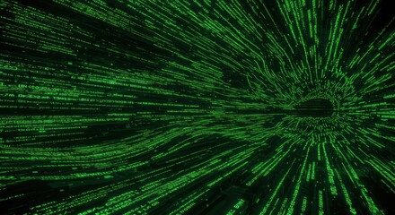 Obraz premium Dark green abstract pattern background
