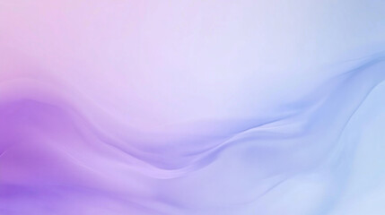 Light pastel purple blue and white grainy gradient blurred background with soft texture creating abstract header poster or banner design with copy space.