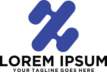 Point Connection Letter Z logo