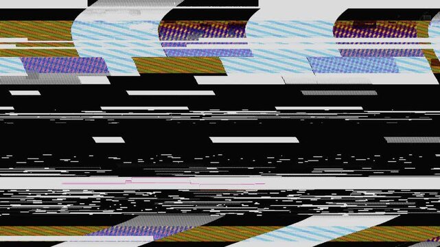 TV Damage Transition. Edge-to-edge white noise that sharply cuts to the next scene. For an abrupt and powerful transition.