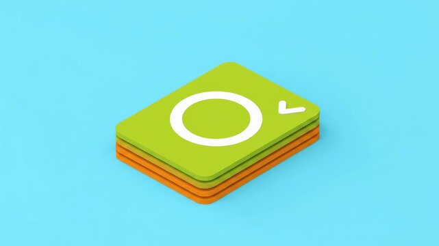 Microlearning Stack: Bite-size Lesson Cards, Quiz Tick Appears, Progress Ring Completes Cleanly
